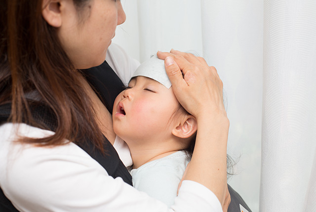 発熱した子供